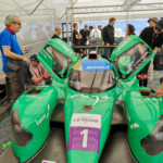 A DKR Engineering Norma M 30 - Nissan LMP3 car which had competed in a support race before the main event.